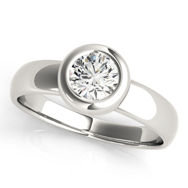 Solitaire Diamond Engagement Ring