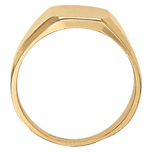 Mens Fashion Signet Ring in Multiple Metals