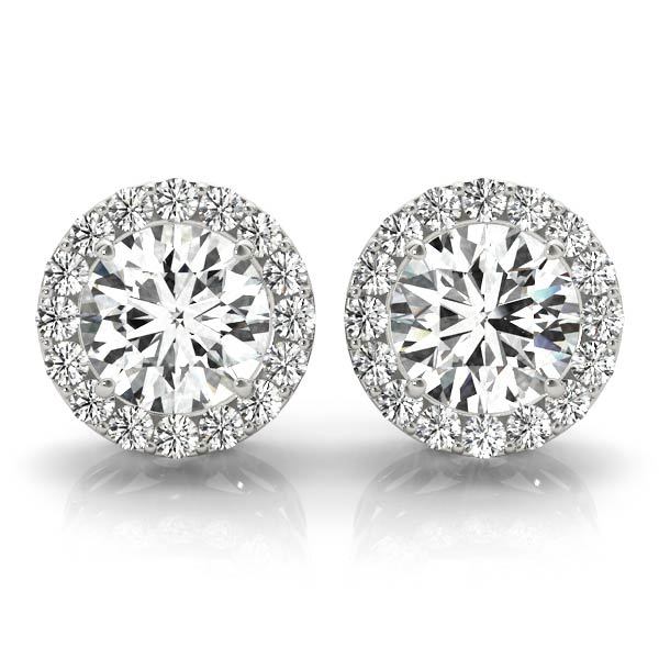 Halo Diamond Earring