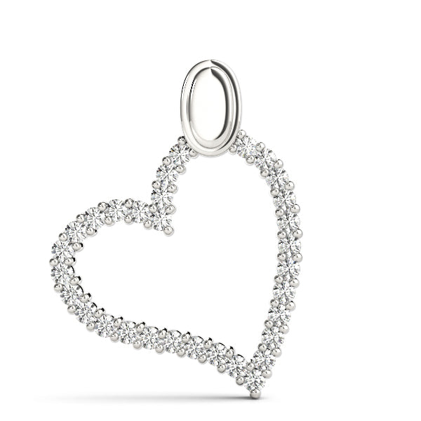 Multi-Diamond Round Pendant