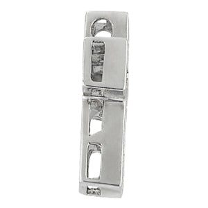 14K White Gold Diamond Fashion Pendant