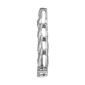 1 CT Platinum Round Diamond Journey Pendant
