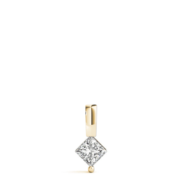 18K Yellow Gold 1/20 CT Diamond Pendant