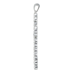 18K White Gold Diamond Fashion Pendant