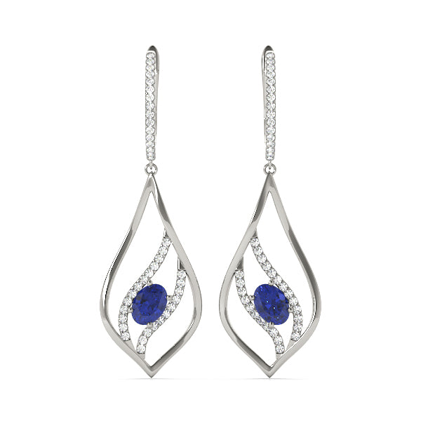Multi-Diamond Round Stud Earrings