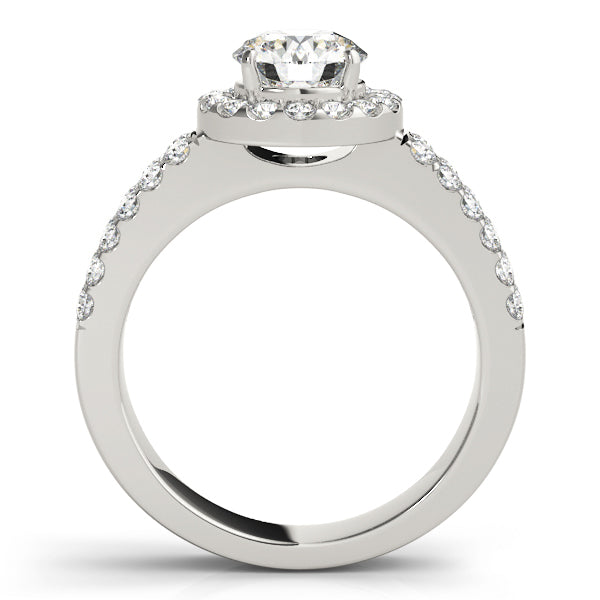 Halo Diamond Engagement Ring