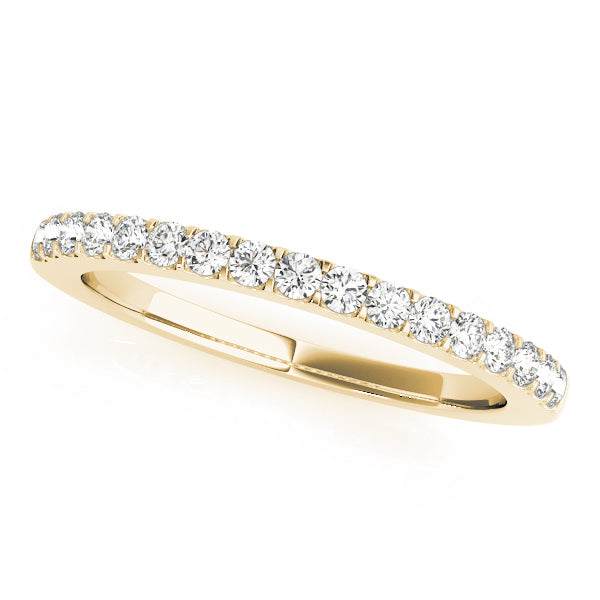 18K Yellow Gold Diamond Wedding Ring