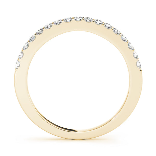 14K Yellow Gold 1/4 ct tw Diamond Wedding Ring