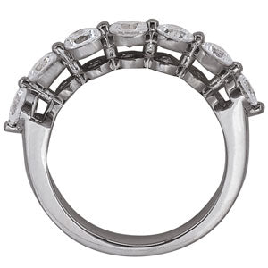 Platinum White Diamond Wedding Ring