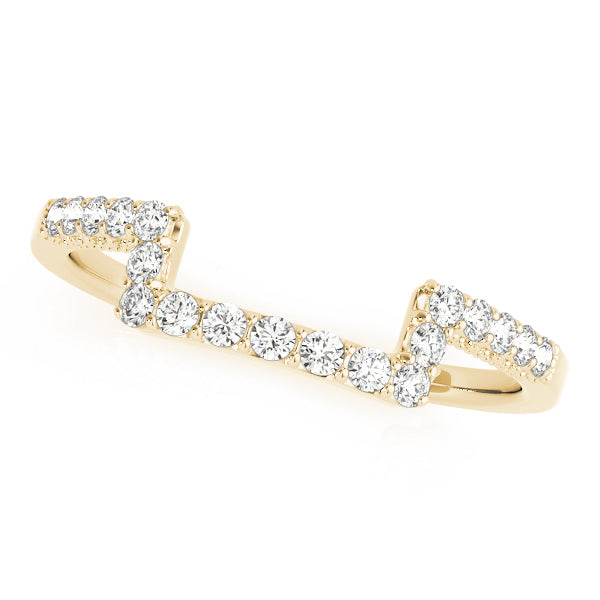 18K Yellow Gold Diamond Wedding Ring