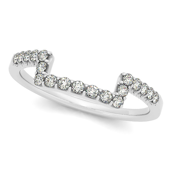 Platinum White Diamond Wedding Ring