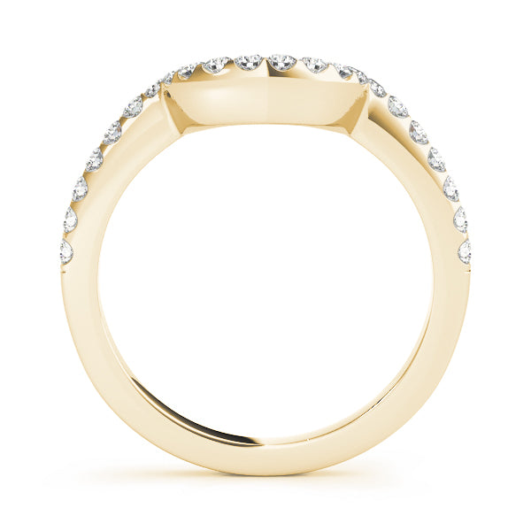 14K Yellow Gold 1/3 ctw Diamond Wedding Band
