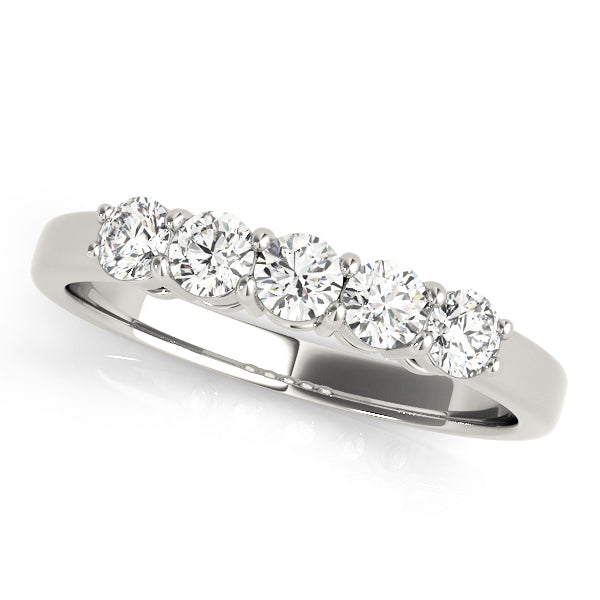 Platinum White Diamond Wedding Ring