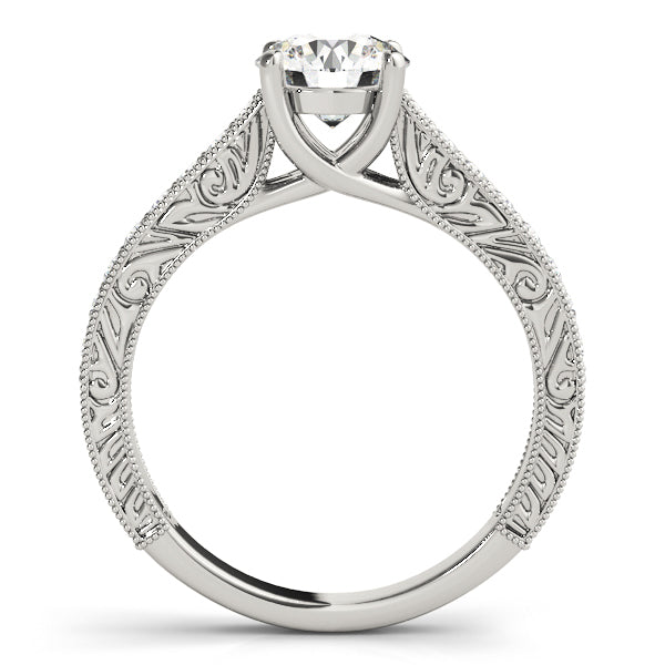 Platinum 1.25 ct Round Diamond Engagement Ring