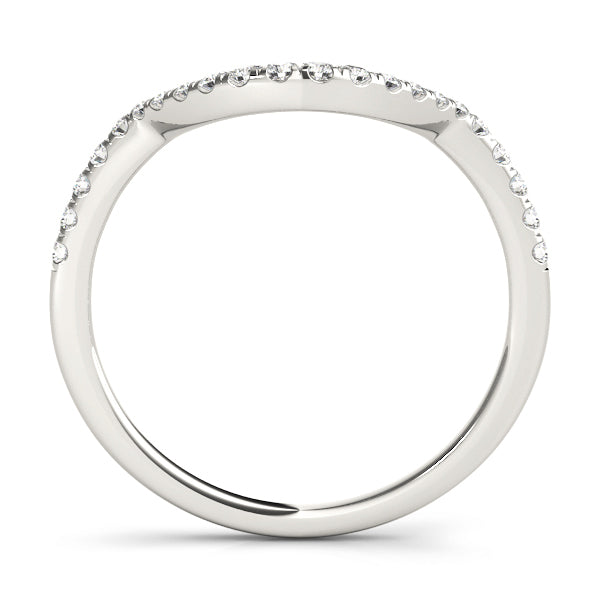 14K Yellow Gold 1/8 ct tw Diamond Wedding Ring