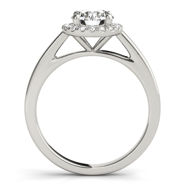 Halo Diamond Engagement Ring