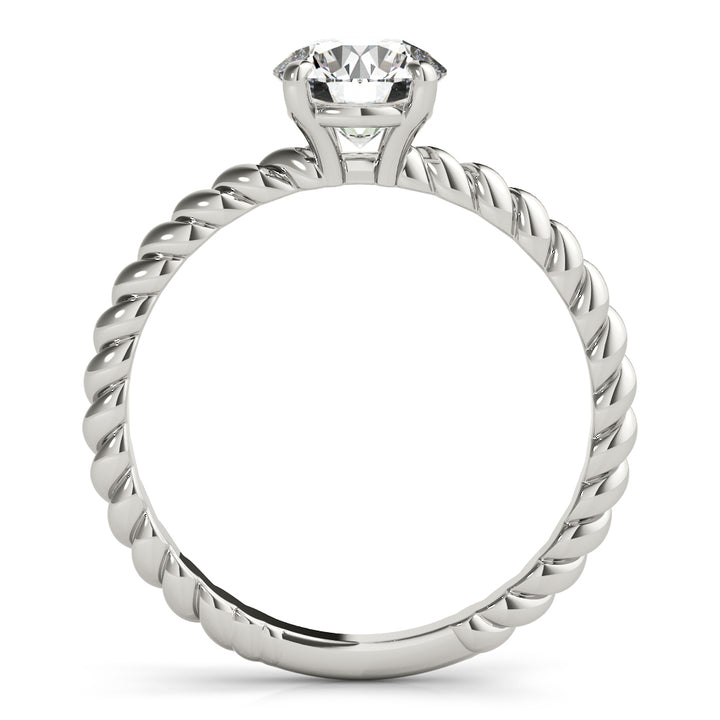 1.0 CT Round Diamond Engagement Solitaire Ring