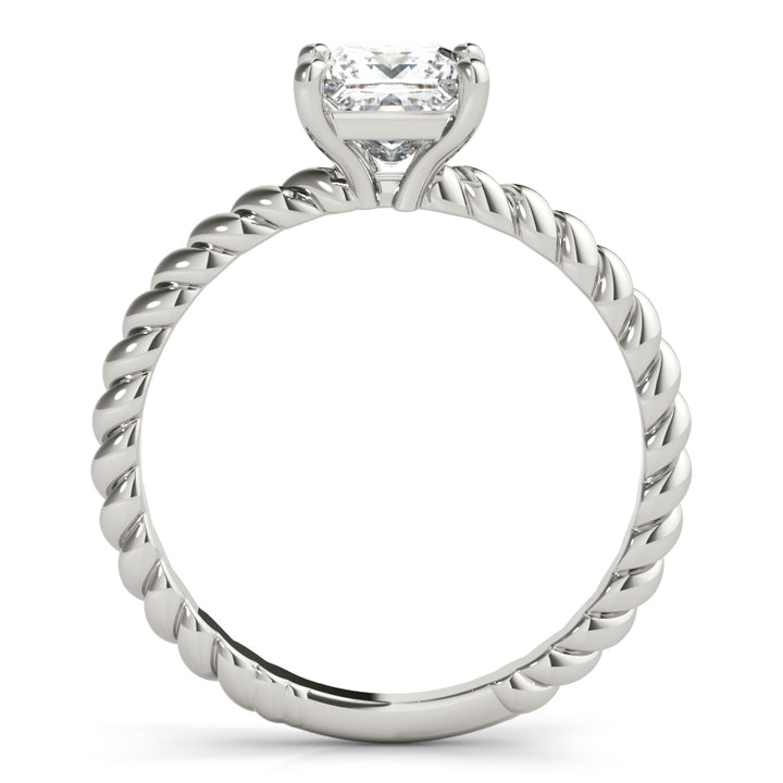 Platinum 5/8 CT Diamond Solitaire Engagement Ring
