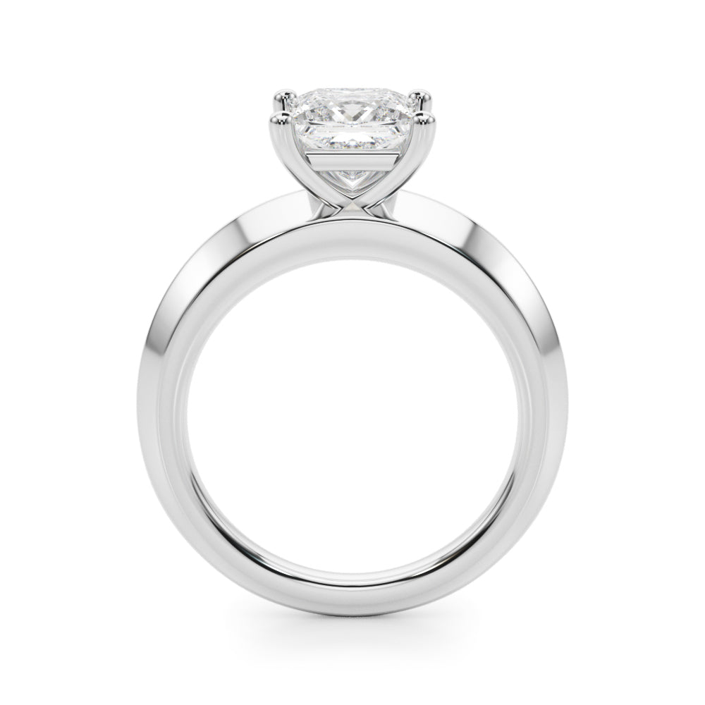 14K White Gold 3/4 CT Diamond Engagement Ring