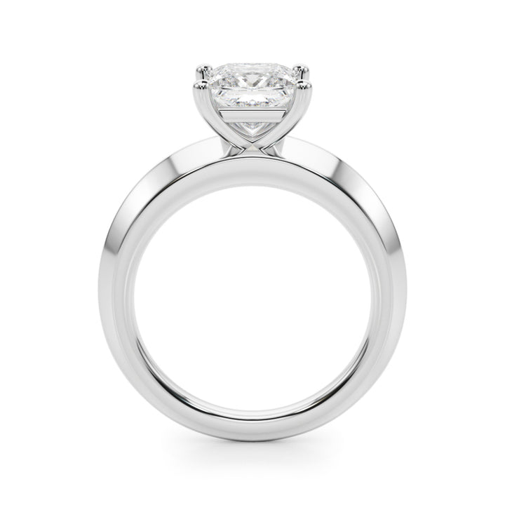 18K White Gold 0.75 CT Diamond Solitaire Ring