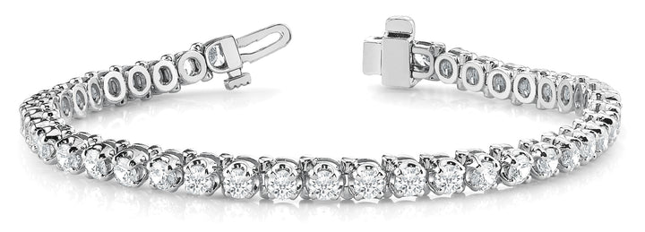 White Gold 3/4 CT Diamond Tennis Bracelet