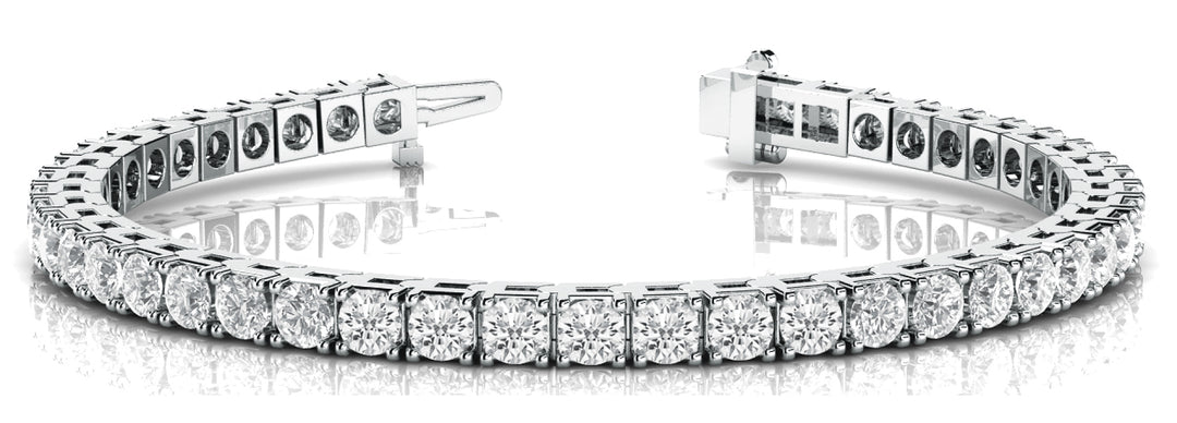 18K White Gold 1.5 CT Diamond Tennis Bracelet
