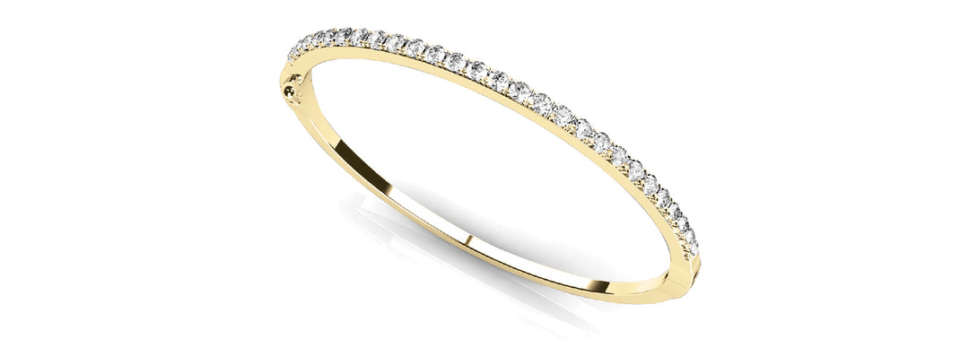 18K Yellow Gold Diamond Fashion Bracelet