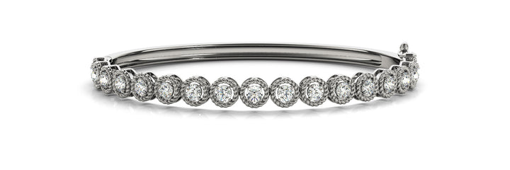 Multi-Diamond Round Stone Fashion Bracelet
