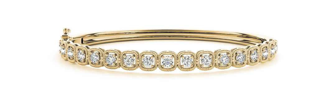 18K Yellow Gold 5/8 ct Diamond Fashion Bracelet