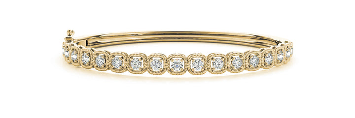 18K Yellow Gold 5/8 ct Diamond Fashion Bracelet