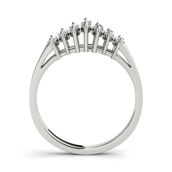 Platinum Marquise Diamond Wedding Ring