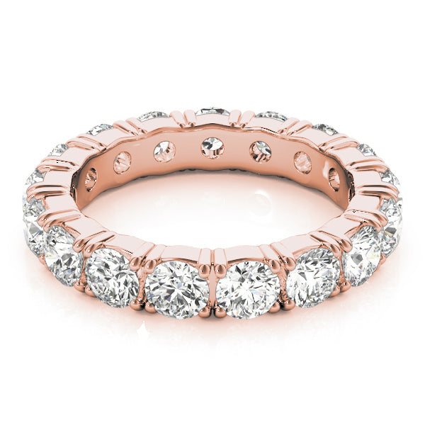 14K Rose Gold 1.5ctw Diamond Wedding Ring