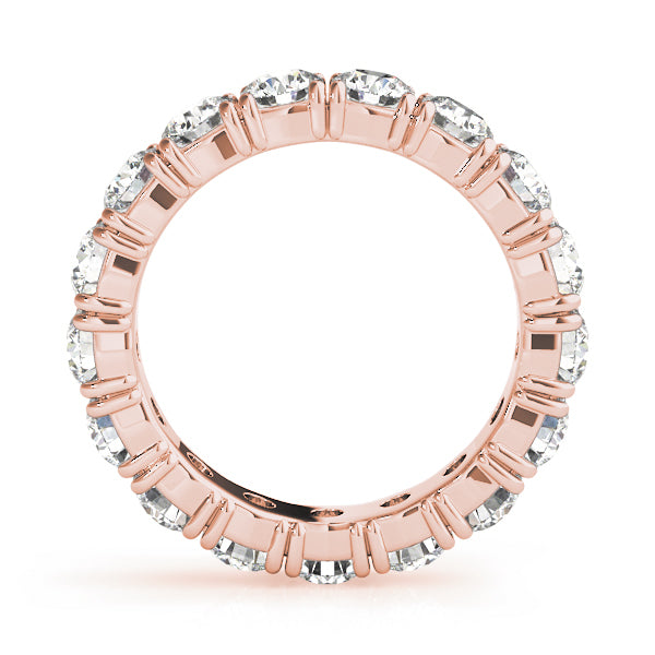14K Rose Gold 1.5ctw Diamond Wedding Ring