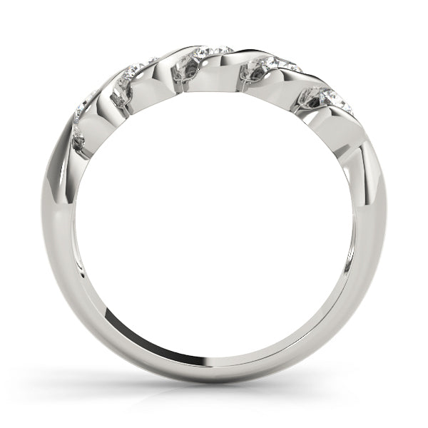 Platinum 1 CT Diamond Multi-Stone Wedding Band