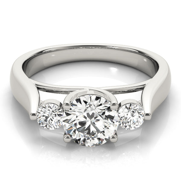 18K White Gold 1.25 ctw Diamond Engagement Ring