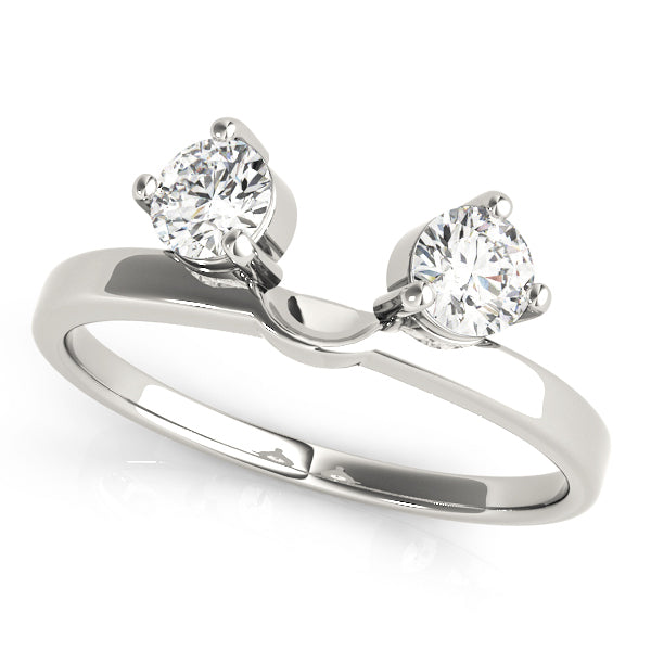 Two-Stone Diamond Wedding Ring