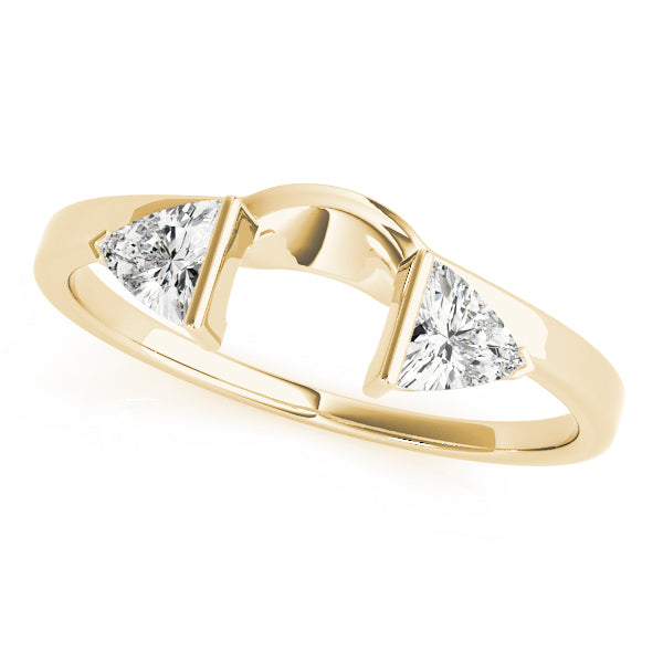 18K Yellow Gold Diamond Wedding Ring