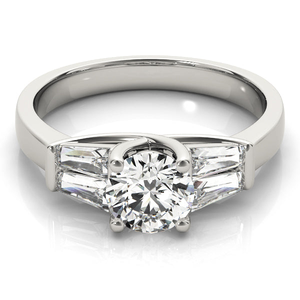 Platinum 1.5 CT Diamond Engagement Ring