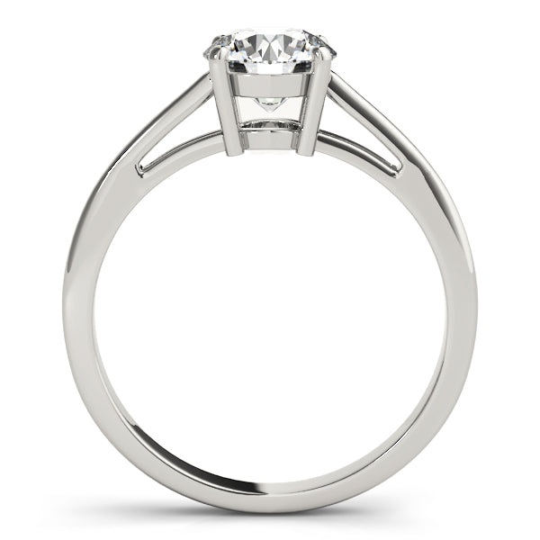 18K White Gold 1ct Diamond Solitaire Engagement Ring