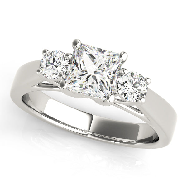 1.05 CT Diamond Three Stone Engagement Ring