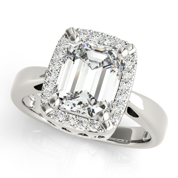 14K White Gold Diamond Fashion Ring
