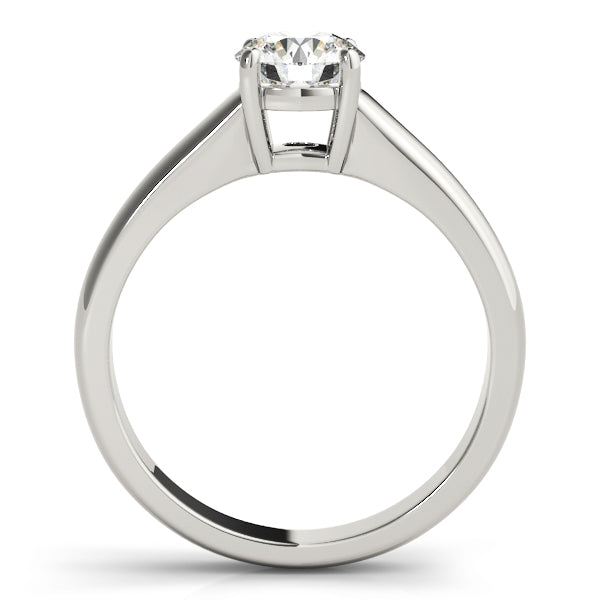 18K White Gold 1ct Diamond Solitaire Engagement Ring