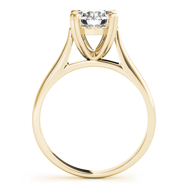18K Yellow Gold 1 CT Diamond Engagement Ring