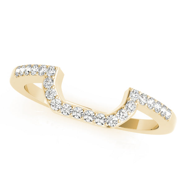18K Yellow Gold Diamond Wedding Ring