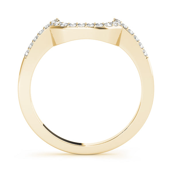 18K Yellow Gold Diamond Wedding Ring