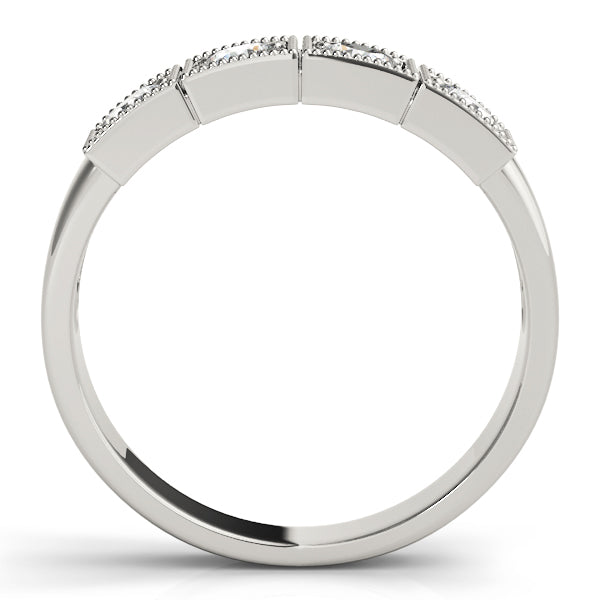 14K White Gold 1/3 ct Round Diamond Engagement Ring