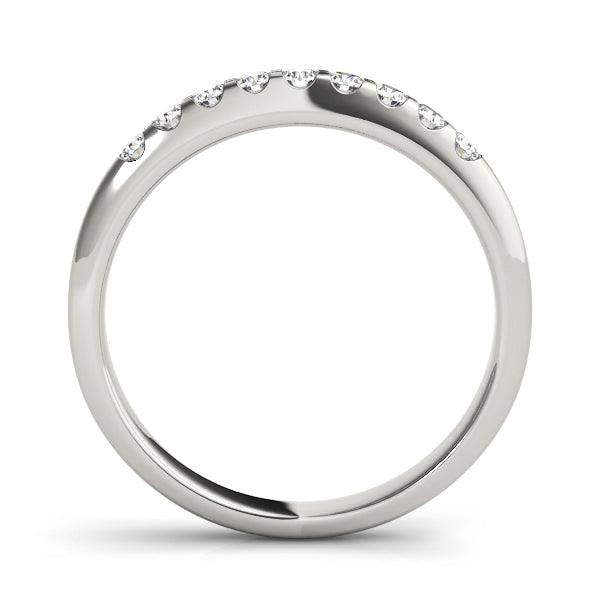 Platinum 1 CT Diamond Wedding Band Ring