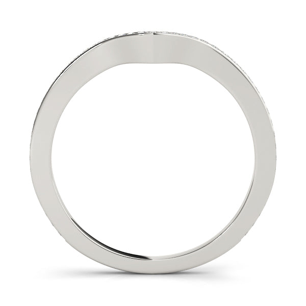 Platinum White Diamond Wedding Ring