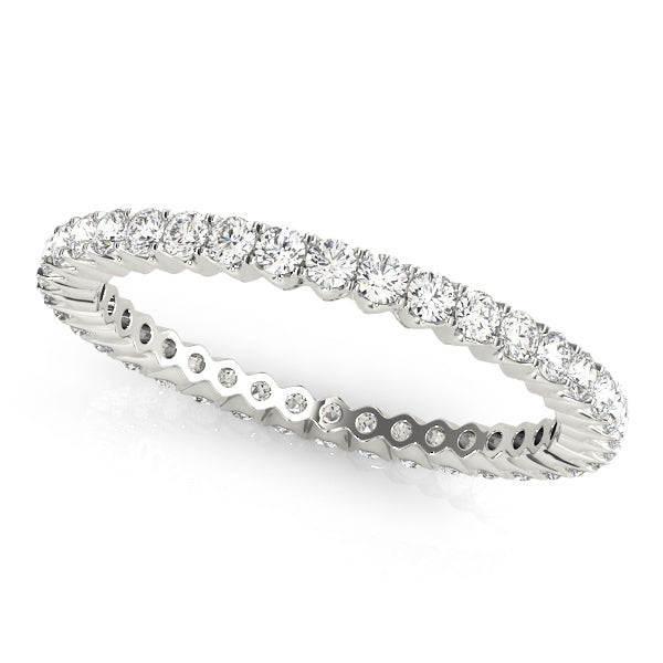 Platinum 1/4 ct Diamond Wedding Band Ring