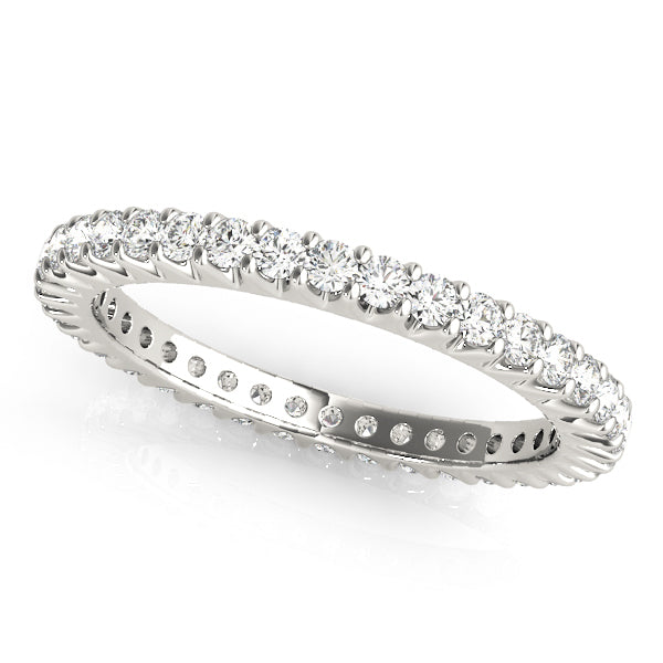 Platinum 7/8 ct Diamond Wedding Ring Band